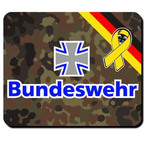 Bundeswehr Deutschland Kreuz BW Bund Dienst Wehrpflicht Wappen Abzeichen Emblem - Mauspad Mousepad Computer Laptop PC #8036 von Copytec