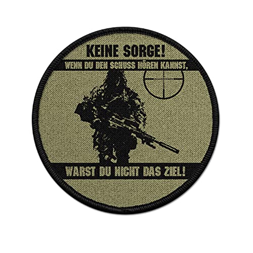 Copytec Deutscher Scharfschütz Patch Sniper Schuss Bundeswehr BW Deutschland #26899 von Copytec