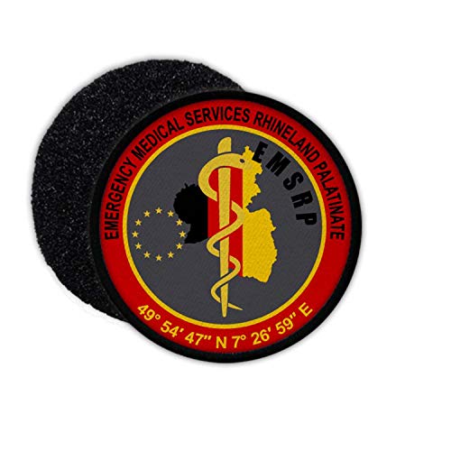 Copytec EMSRP Rettungsdienst Rheinland Pfalz Sanitäter Krankenschwester Patch #32764 von Copytec