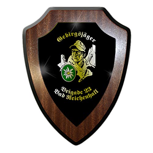 Copytec Gebirgsjäger Brigade 23 BW Bad Reichenhall Militär Soldat Wappenschild #19777 von Copytec