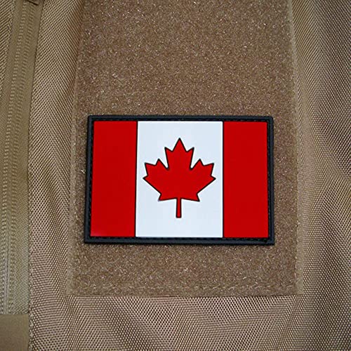 Copytec Kanada Canada Fahne Abzeichen Airsoft CAF Ahorn 3D Rubber Patch 5x8cm #17048 von Copytec