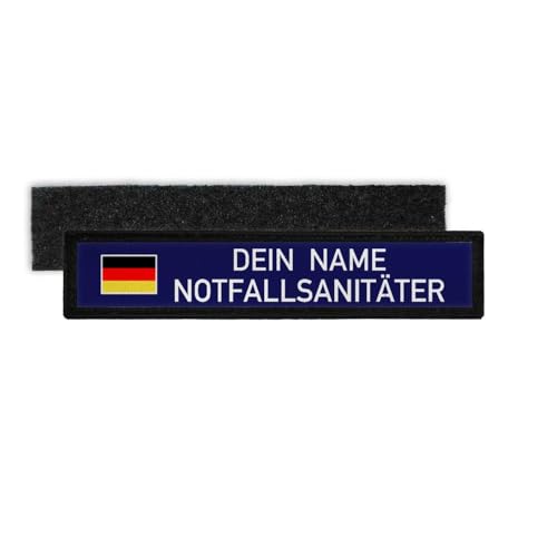 Copytec NOTFALLSANITÄTER Namen-Schild Patch Bundeswehr Sanitäter Deutschland #31652 Copytec NOTFALLSANITÄTER Namen-Schild Patch Bundeswehr Sanitäter Deutschland #31652 von Copytec