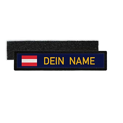 Copytec Namenspatch Österreich Navy Name Austria Uniform Klett personalisierbar #36016 von Copytec