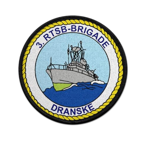 Copytec Patch 3 RTSB Brigade Dranske Volksmarine NVA Raketen 9cm#40198 von Copytec