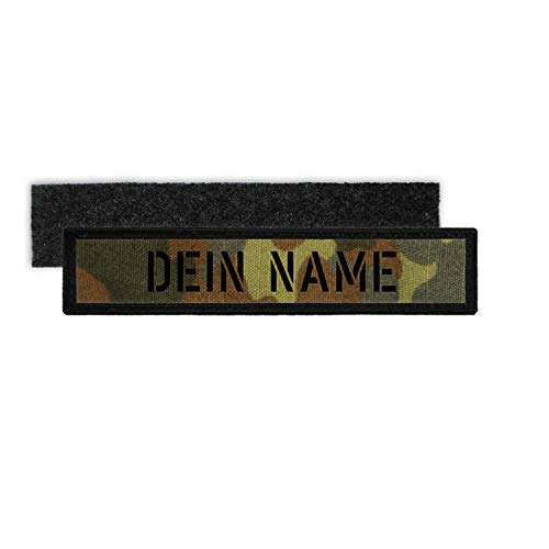 Copytec Patch Bundeswehr Namens-Klett-Schild Flecktarn Schablonen Schrift BW #32068 von Copytec