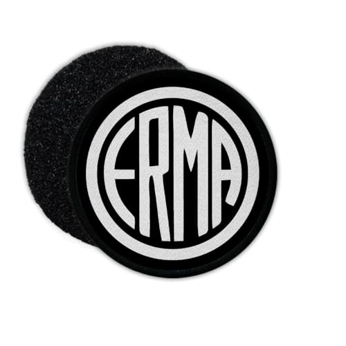 Copytec Patch ERMA Waffenfabrik Berhold Geipel GmbH Erfurt Wappen Logo Abzeichen #36334 von ALFASHIRT