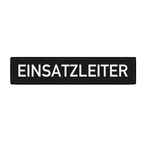 Copytec Patch Einsatzleiter Sicherheitsdienst Security Leiter Einsatz Feuerwehr #38789 von Copytec