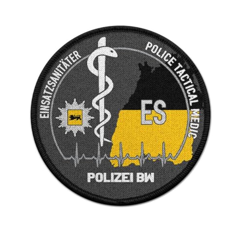 Copytec Patch Einsatzsanitäter ES Sanitäter Rettung Baden-Württemberg BW #41568 von Copytec