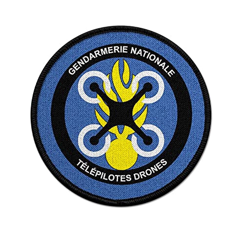 Copytec Patch GENDARMERIE Nationale TELEPILOTES Drones Drohnen Pilot Polizei #33951 von Copytec