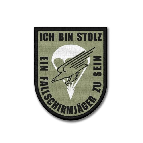 Copytec Patch Ich Bin Stolz EIN Fallschirmjäger zu Sein BW Bundeswehr Falli #40322 von Copytec