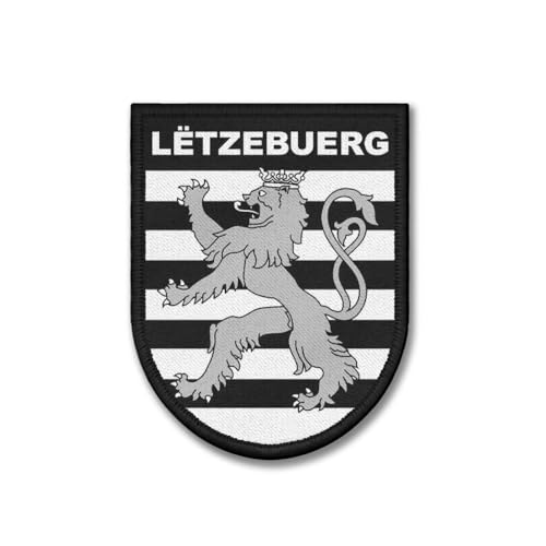 Copytec Patch Letzebuerg Polizei Luxemburg Einheit Wappen Uniform halbrund #40620 von Copytec