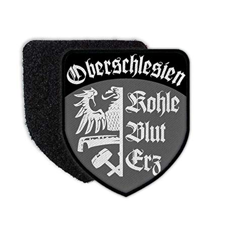 Copytec Patch Oberschlesien Schlesien Heimat Oppeln Kattowitz Adler Wappen Kohle #36629 von Copytec