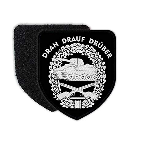 Copytec Patch Panzergrenadier Dran-Drauf-Drüber Klett Uniform Bundeswehr #31084 von Copytec