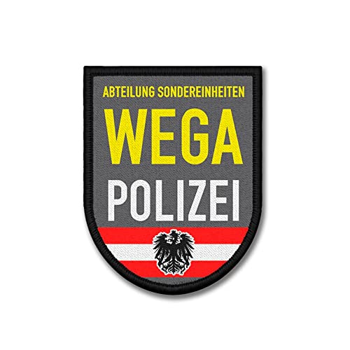 Copytec Patch WEGA Polizei Einsatzeinheit Österreich Wiener Einsatzgruppe 9x7cm #31365 von Copytec