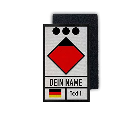 Copytec Patch Zugführer Feuerwehr Rettungswache Dienst Leitstelle Klett #35104 von Copytec