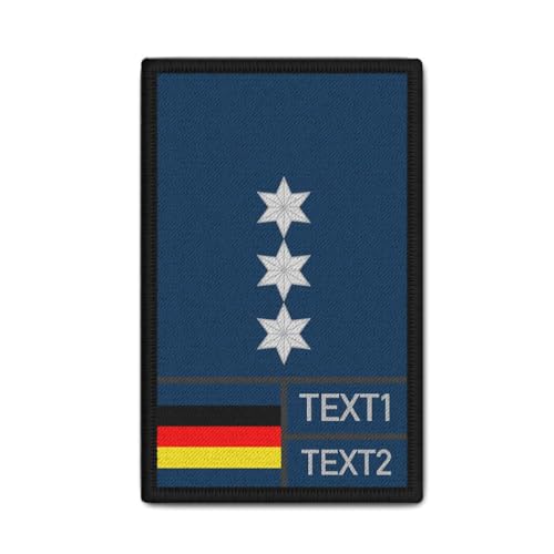 Copytec Polizeihauptkommissar Bundespolizei Dienstpatch PHK PHKin Stern Blood #38852 von Copytec