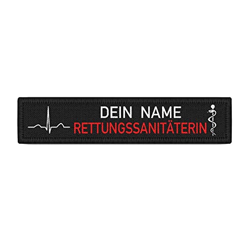 Copytec Rettungssanitäterin QRS Komplex Patch Feuerwehr Rettungsdienst #39064 von Copytec