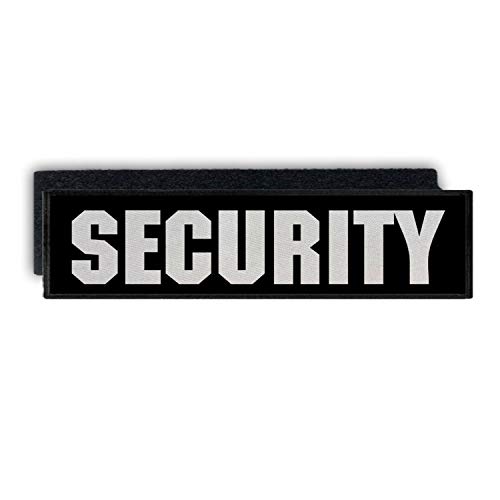 Copytec Rückenpatch Security Sicherheitsdienst Cybersecurity Business Police #33499 von Copytec