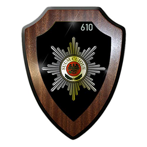 Copytec Wappenschild - FJgBtl 610 Feldjägerbataillon BW Military Police Feldjäger #19276 von Copytec