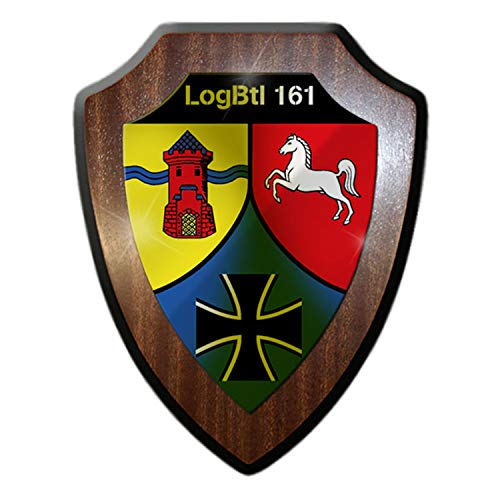 Copytec Wappenschild LogBtl 161 Logistikbataillon Bundeswehr Wappen Abzeichen #24380 von Copytec