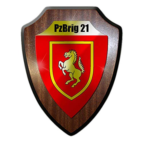 Copytec Wappenschild PzBrig 21 Panzerbrigarde Bundeswehr Abzeichen Tafel Schild #24474 von Copytec