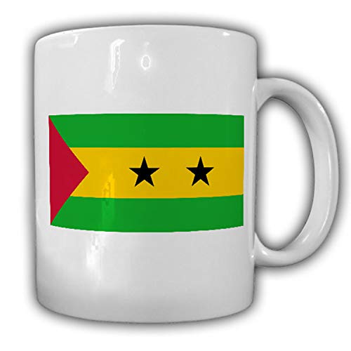 Demokratische Republik São Tomé und Príncipe Fahne Flagge Kaffee Tasse #13882 von Copytec