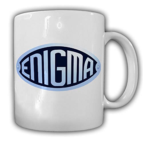 Enigma Rotor Schlüsselmaschine Nachrichtenverkehr U-Boot Logo Tasse #15594 von Copytec