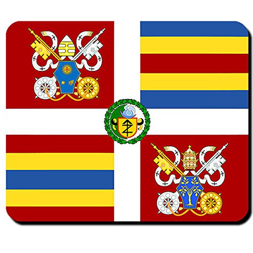 Flagge der Schweizergarde schweizer Garde Régiment des Gardes - Mauspad #11228 von Copytec