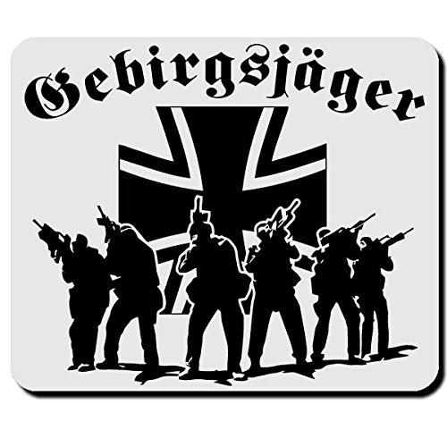 Gebirgsjäger Elite Militär Bundeswehr Einheit Einsatz GebJg Truppe - Mauspad Mousepad Computer Laptop PC #16620 von Copytec