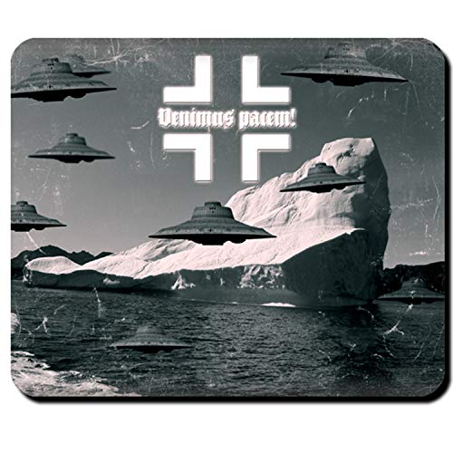 Haunebu Antarktis Flugscheibe Ufo Raumfahrzeug Mauspad Computer Laptop #4735 von Copytec