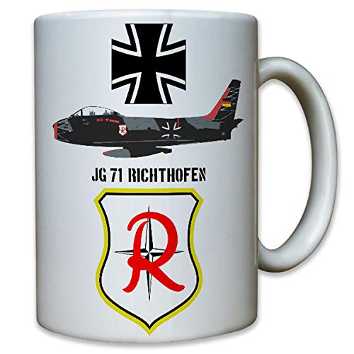 JG 71 Jagdgeschwader 71 Richthofen Jagdflieger Düsenjäger Luftwaffe Tasse #8786 von Copytec