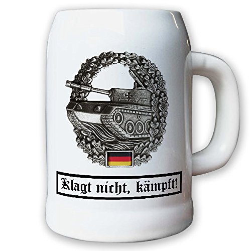 Krug/Bierkrug 0,5l -Barettabezeichen Panzertruppe Andenken Souvenier #10925 Krug/Bierkrug 0,5l -Barettabezeichen Panzertruppe Andenken Souvenier #10925 von Copytec