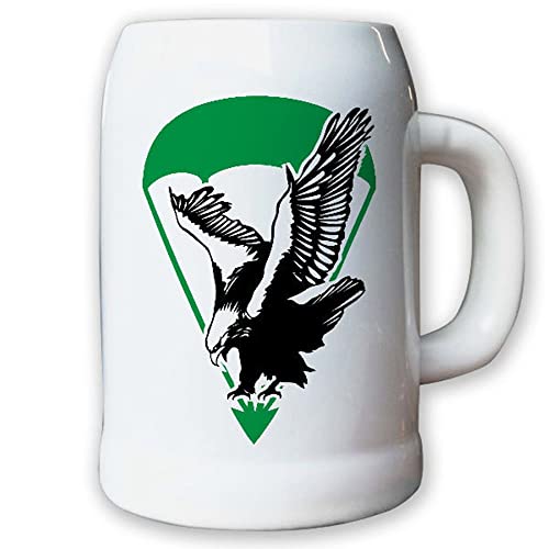 Krug/Bierkrug 0,5l - Fallschirmjäger Bundeswehr Bw Infanterie Adler Heer #8218 von Copytec