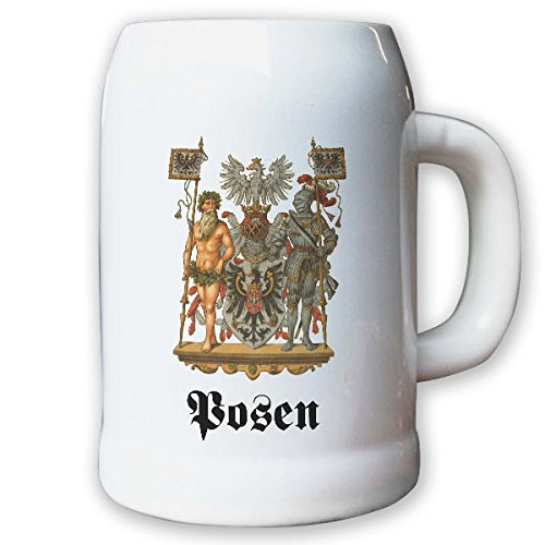 Krug/Bierkrug 0,5l - Preußische Provinz Posen Kaiserreich Deutschland #9482 von Copytec