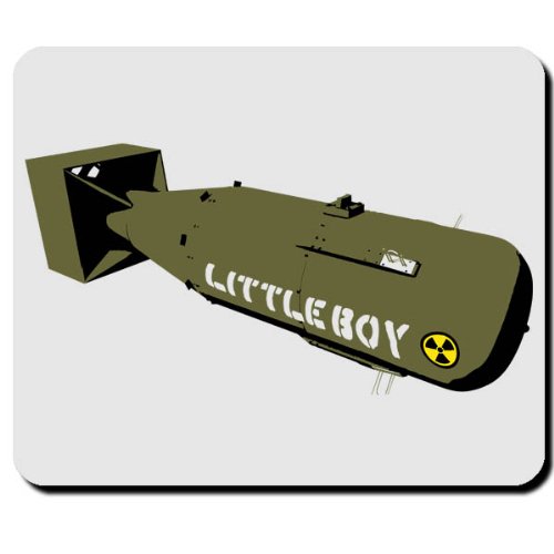 Little Boy Atombombe Nuklearwaffe Hiroshimabombe B-29-Bomber - Mauspad Mousepad #3025m von Copytec