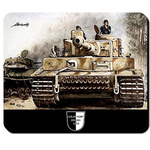 Mauspad Lukas Wirp sPzAbt 502 Tiger Carius Gemälde Bild Kunst Panzerkampfwagen #23412 Mauspad Lukas Wirp sPzAbt 502 Tiger Carius Gemälde Bild Kunst Panzerkampfwagen #23412 von Copytec