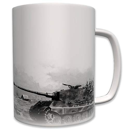 Militär Wk Wh Königstiger Im Schnee Winter Tiger Panzer - Tasse #6362 von Copytec