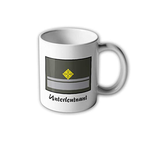 NVA UTV Unterleutnant Tasse Dienstgrad DDR Ostdeutschland Ossi Militär #30512 von Copytec