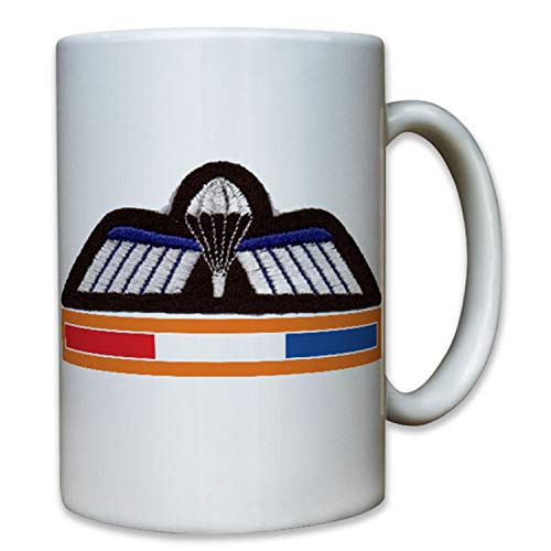 Niederländisches Springerabzeichen Fallschirmjäger Holland - Tasse #8070 von Copytec