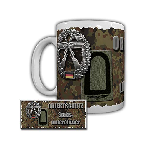 Objektschutz Stabsunteroffizier Objektschutzbataillon Luftwaffe Tasse #29231 von Copytec