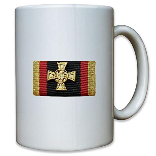 Ordensspange Ehrenkreuz Gold Mut Ehre Helden Bundesrepublik - Tasse #10971 von Copytec