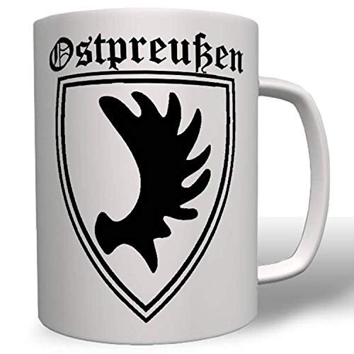 Ostpreußen Wappen Preußen Elch Geweih Deutschland - Tasse Becher Kaffee #3133 von Copytec