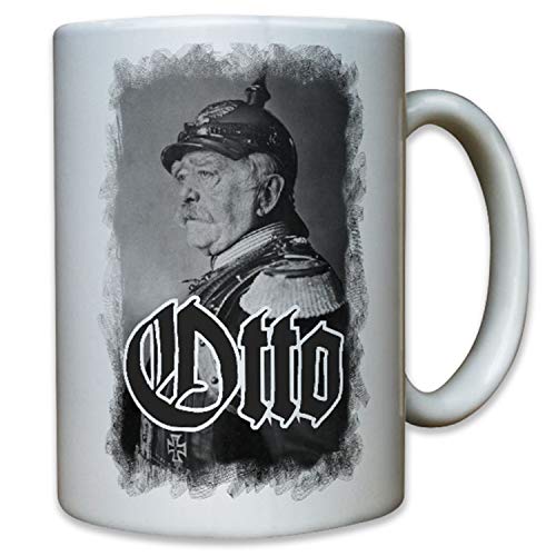 Otto von Bismarck mit Pickelhaube Parade Uniform Preußen Kanzler - Tasse #12530 von Copytec