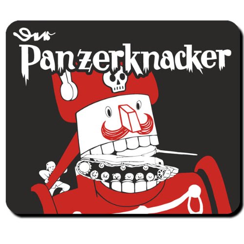 Panzerknacker Abwehr Comicfigur Wh Wk Dienstvorschrift Infanteristische Panzerbekämpfung- Mauspad Mousepad Computer Laptop PC #16574 von Copytec