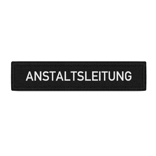 Patch Anstaltsleitung Chef Leiter Irrenhaus Klinik Job Fun Anstalt #38823 von Copytec
