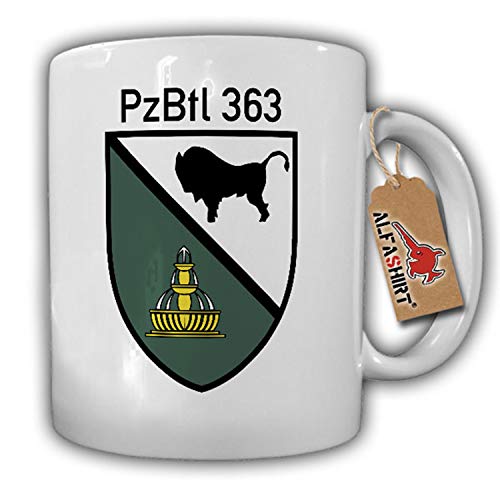 Tasse PzBtl 363 Panzer Bataillon BW Bund Kompanie Panzerbataillon Wappen #17731 von Copytec