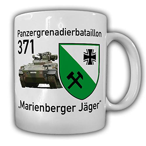 PzGrenBtl 371 Marineberger Jäger Panzergrenadierbataillon BW - Tasse #17586 von Copytec