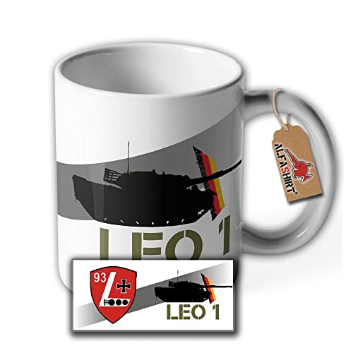 PzLehrBtl 93 Leo 1 Panzer Bundeswehr Panzer Leopard Panzertruppe Tasse #38525 von Copytec