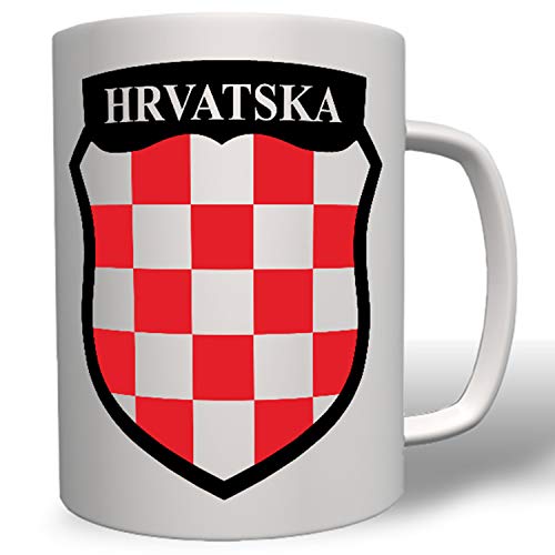 Republik Kroatien HRVATSKA Wappen Fahne Zagreb Tasse #5221 von Copytec