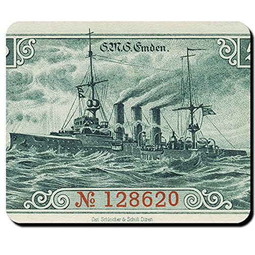SMS Emden Schiff Marine Krieg kleiner Kreuzer deutsches Kaiserreich Wk - Mauspad Mousepad Computer Laptop PC #8281 von Copytec